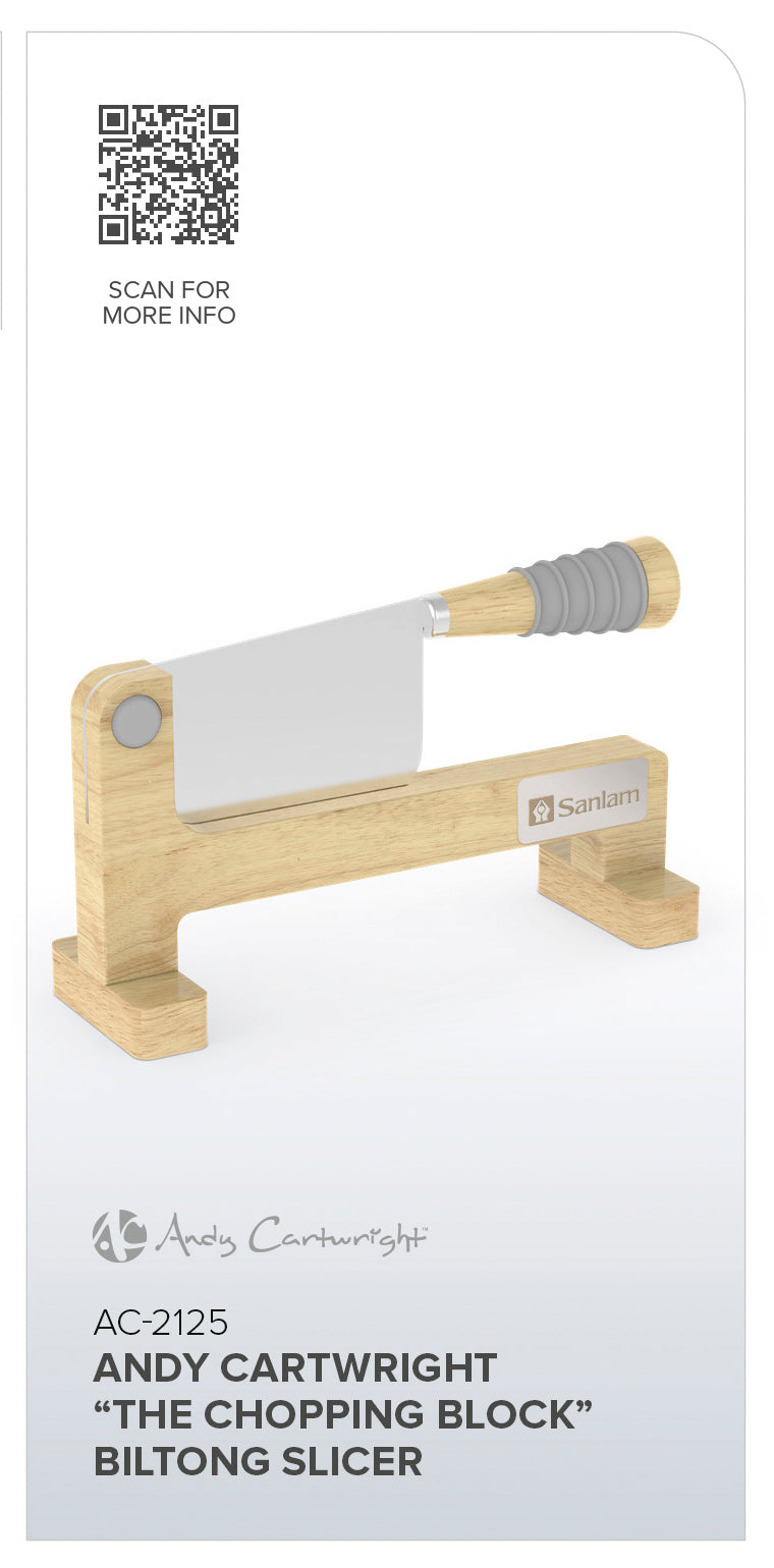 Andy Cartwright "The Chopping Block" Biltong Slicer