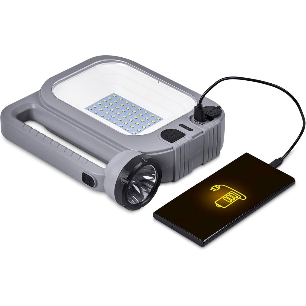 Swiss Cougar Hanoi Solar Lantern & Power Bank - 2.400mAh