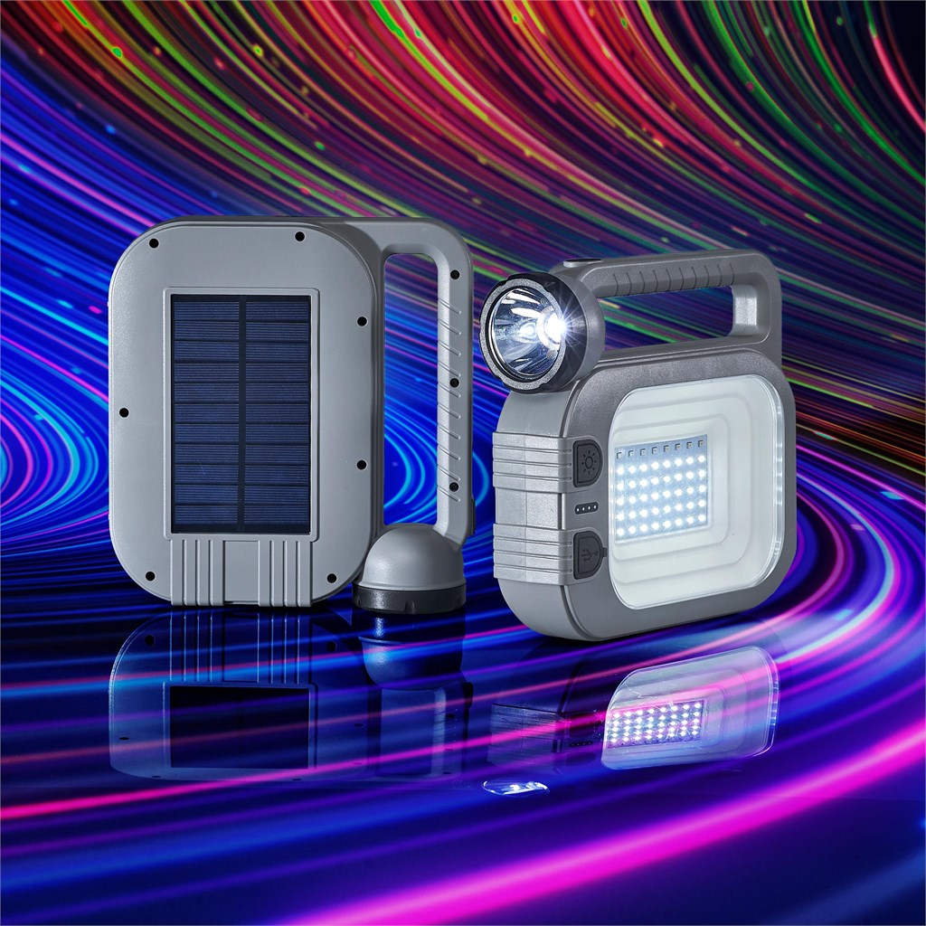 Swiss Cougar Hanoi Solar Lantern & Power Bank - 2,400mAh