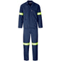 Trade Polycotton Conti Suit - Reflective Arms, Legs & Back - Yellow Tape