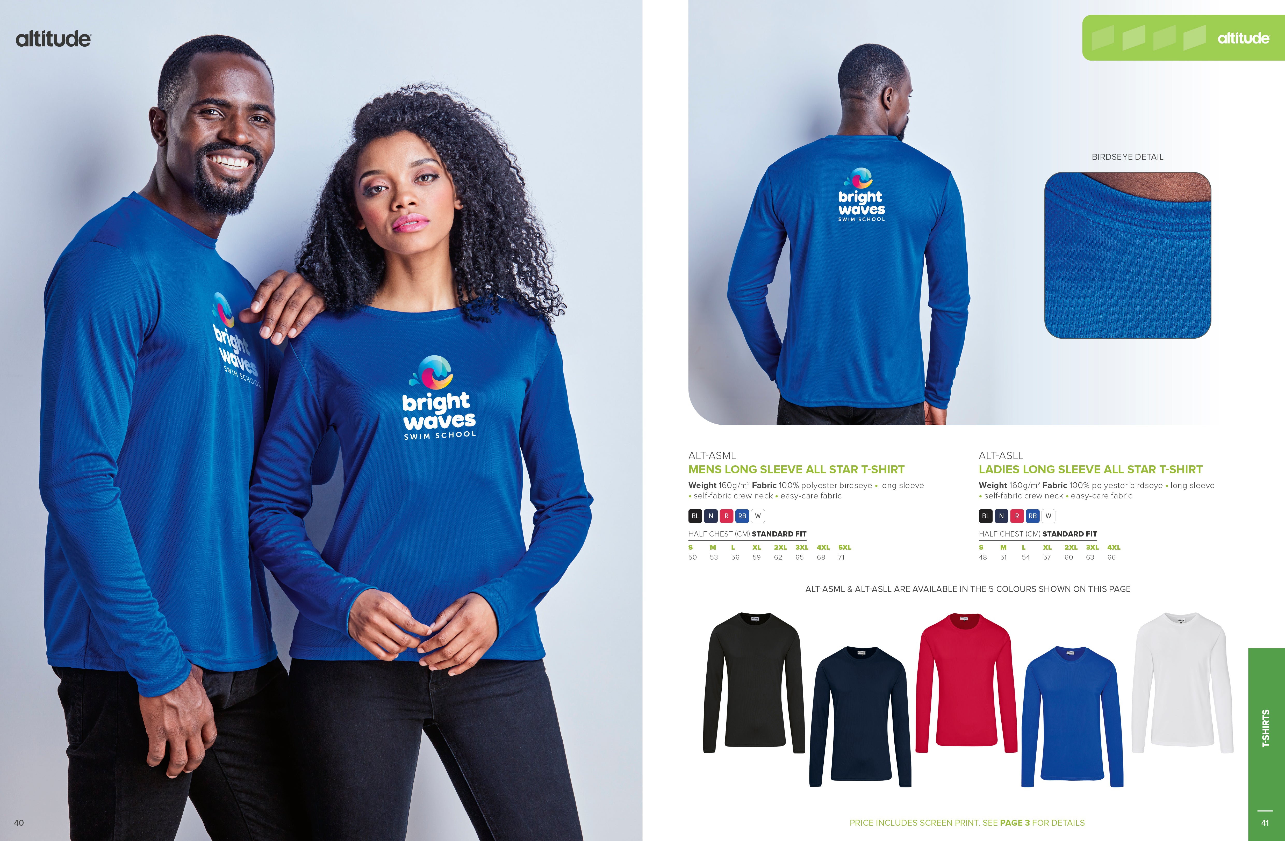 Mens Long Sleeve All Star T-Shirt