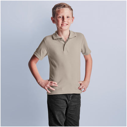 Kids Basic Pique Golf Shirt