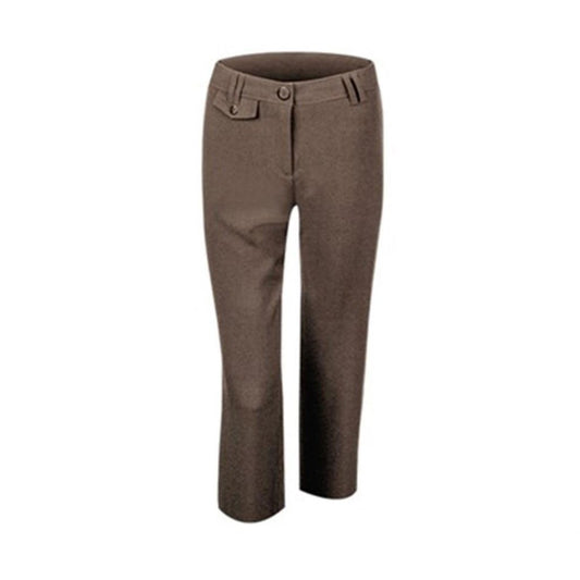 Ladies Capri Pants - Brown