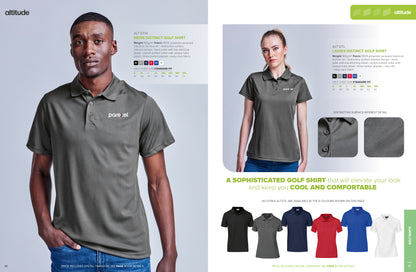 Mens Distinct Golf Shirt