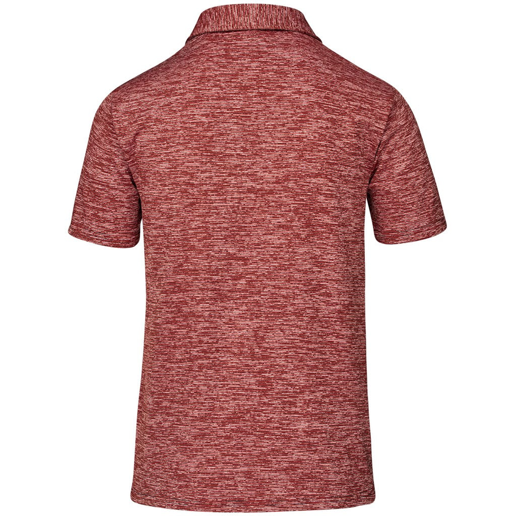 Mens Echo Golf Shirt - Red
