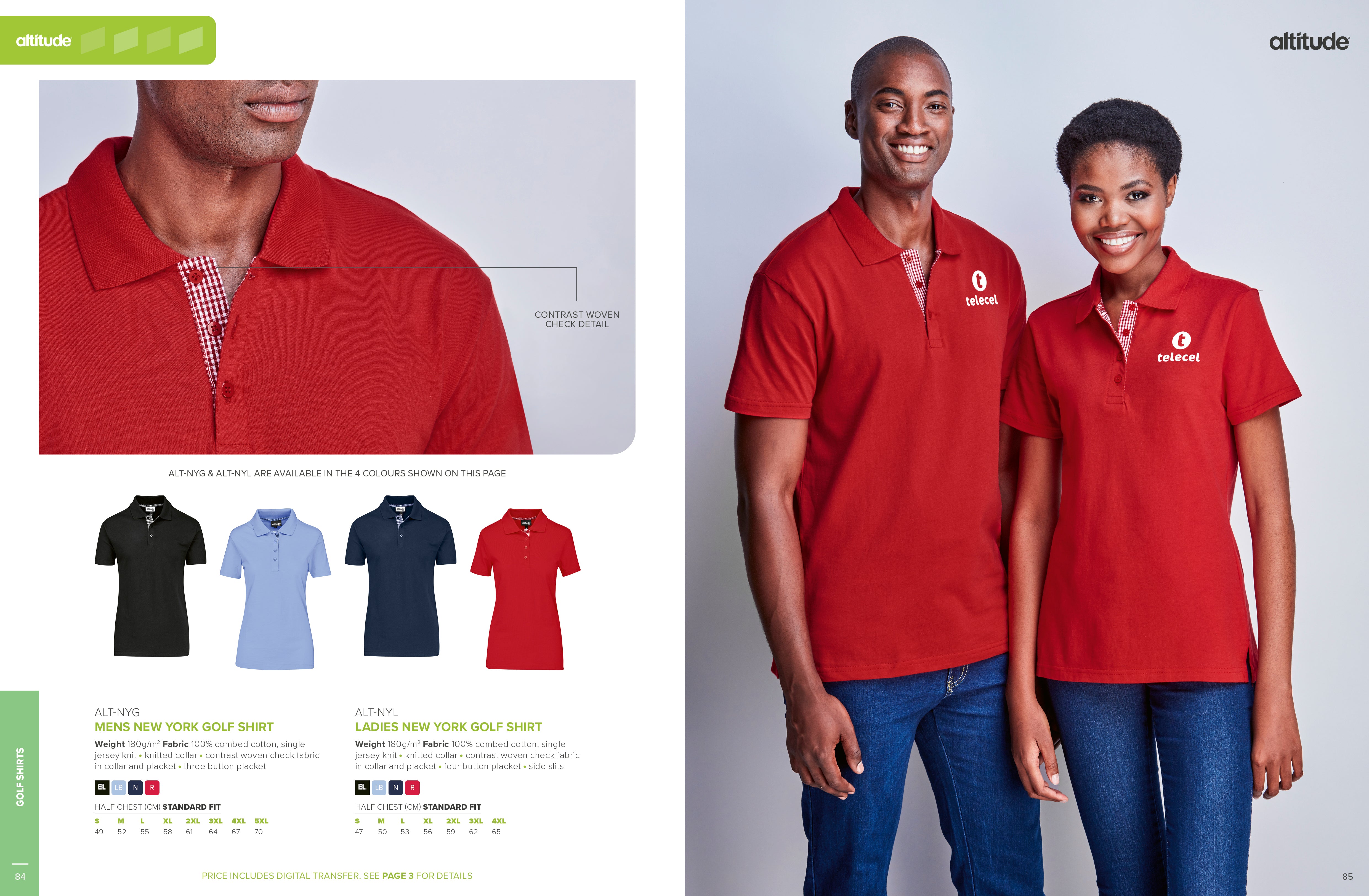 Mens New York Golf Shirt