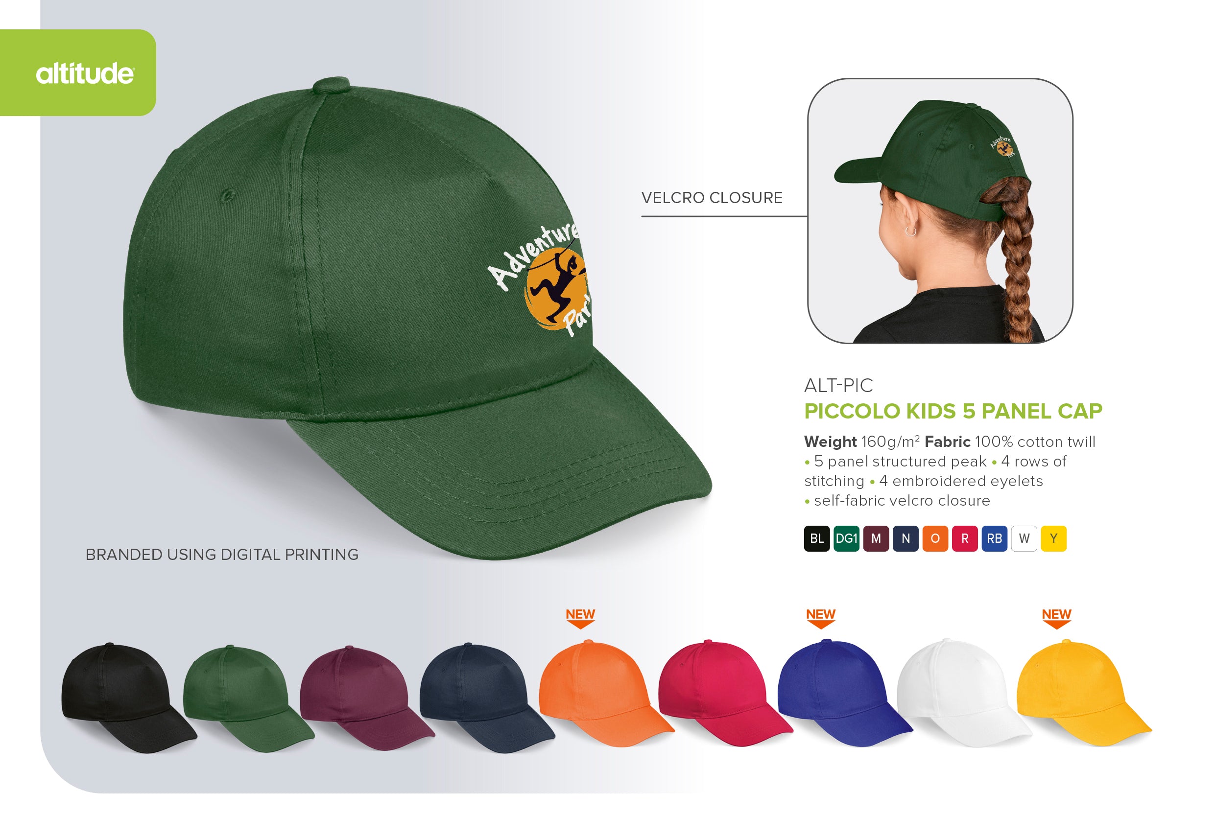 Piccolo Kids Cap - 5 Panel
