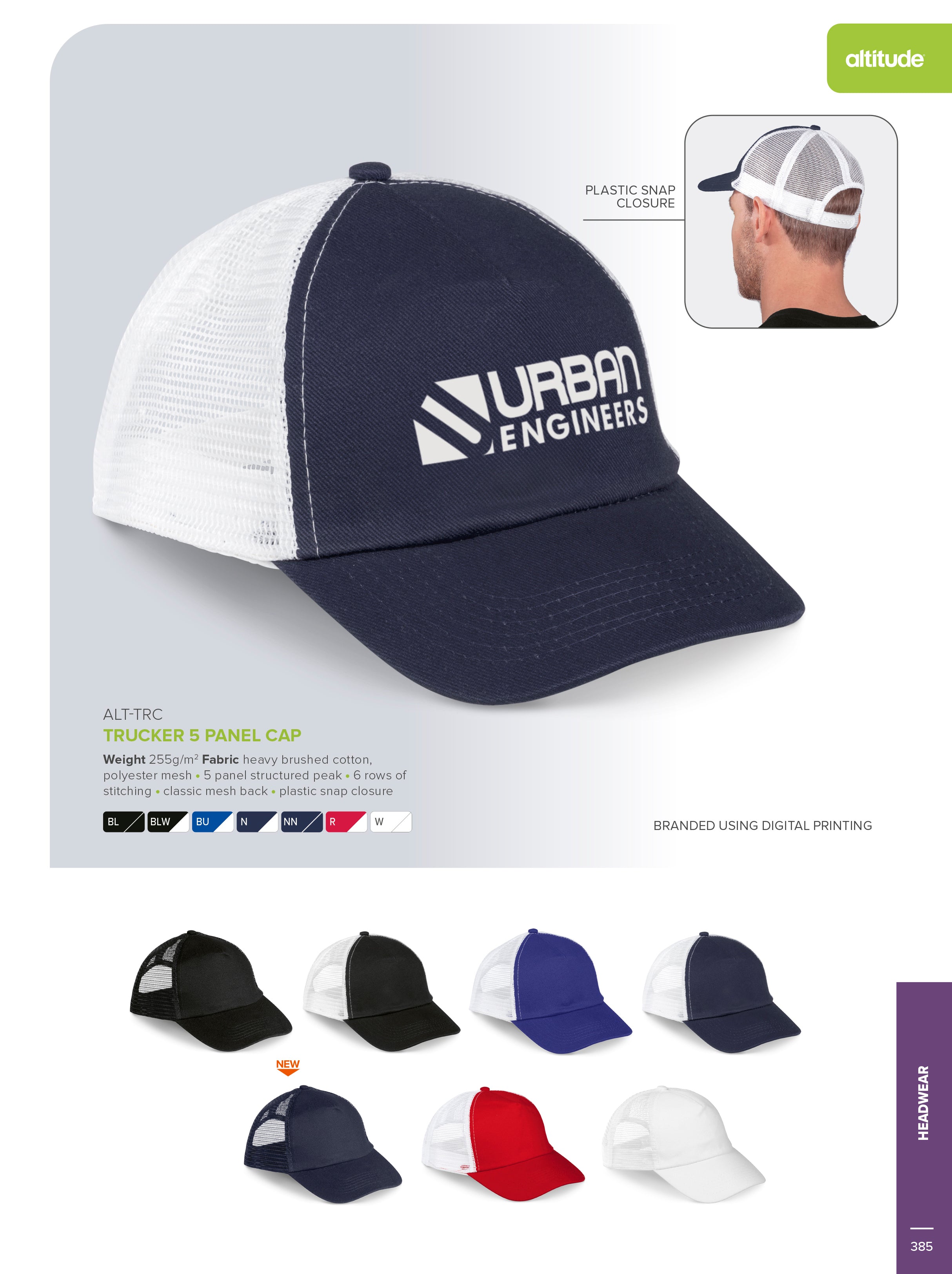 Trucker Cap - 5 Panel