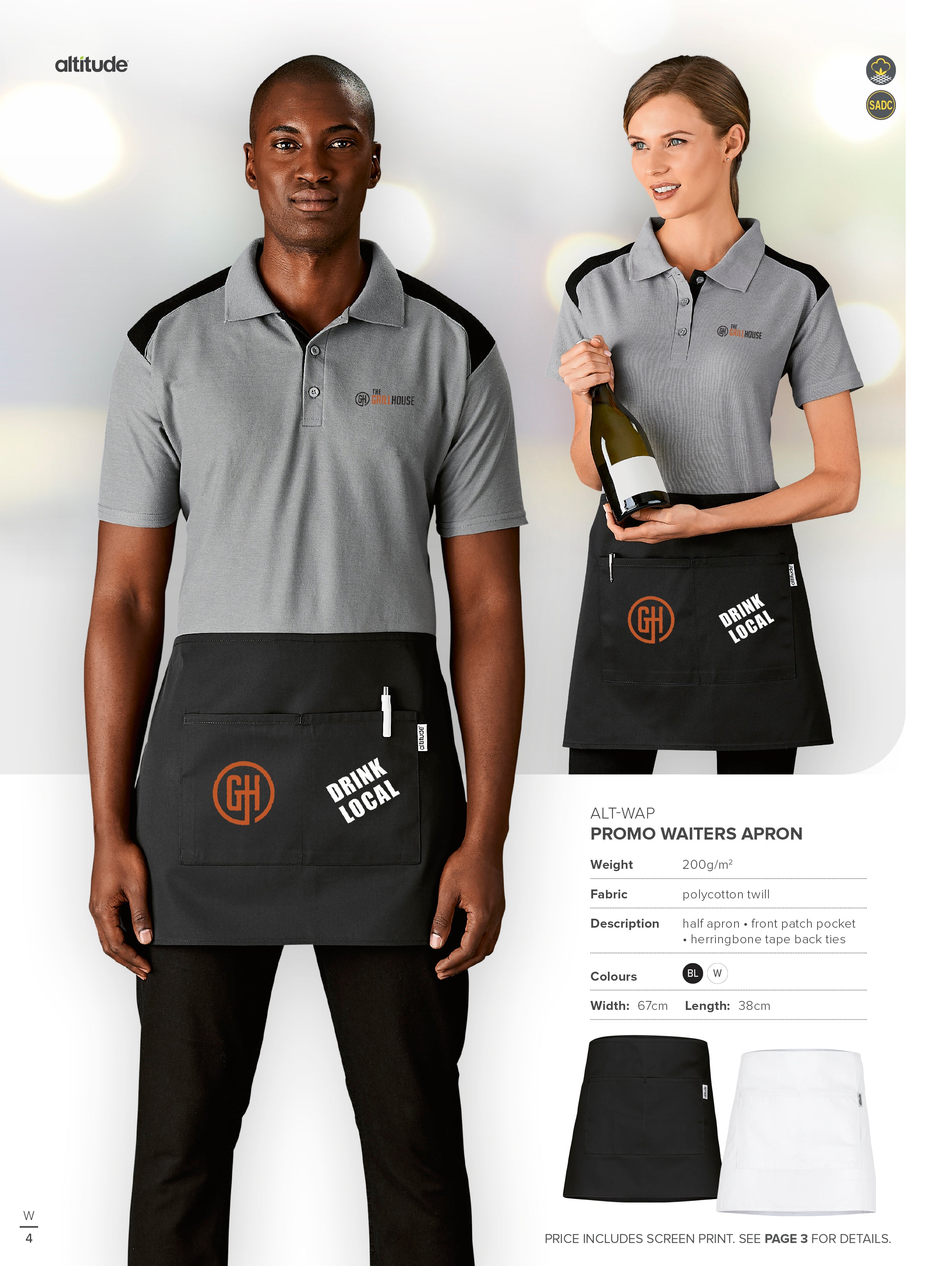 Promo Waiters Apron