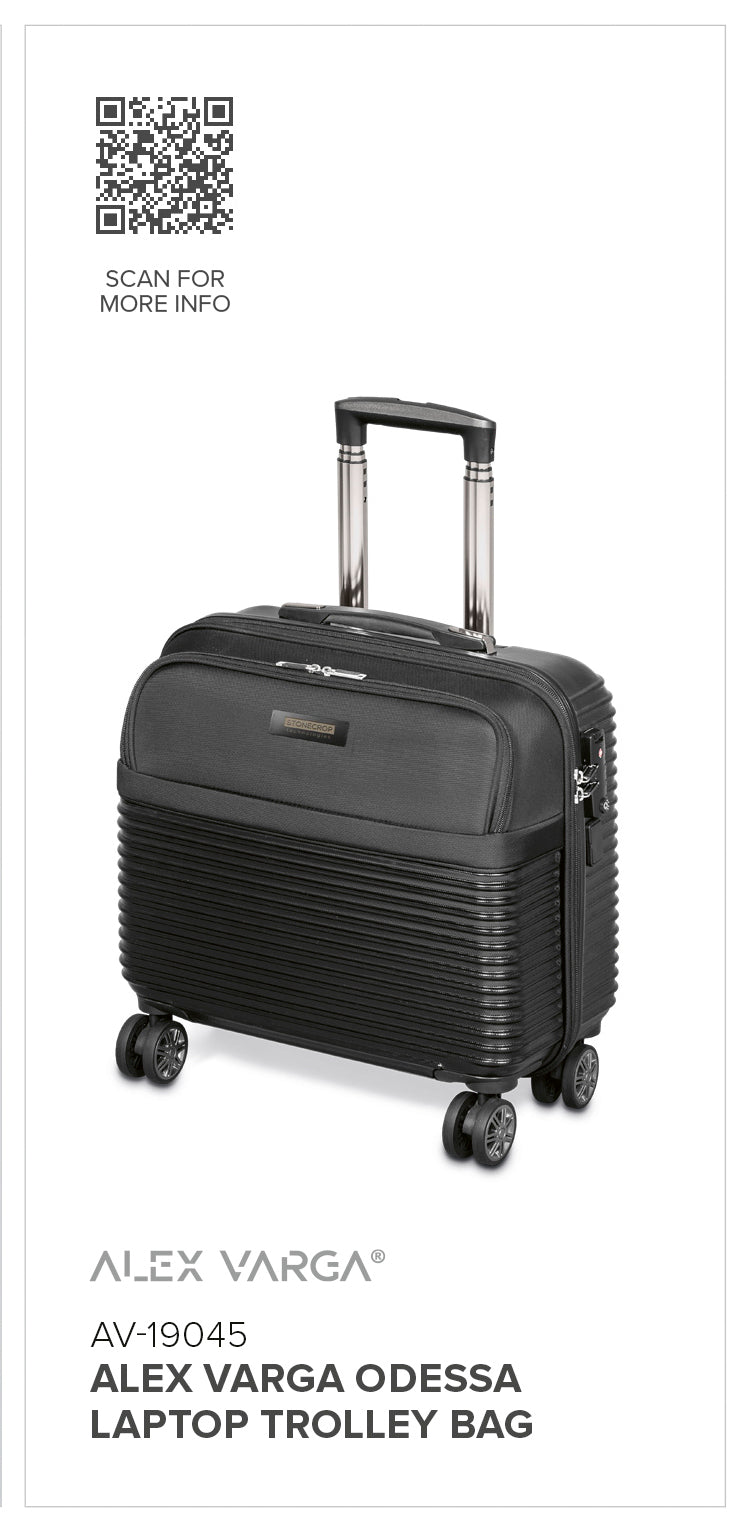 Alex Varga Odessa Laptop Trolley Case