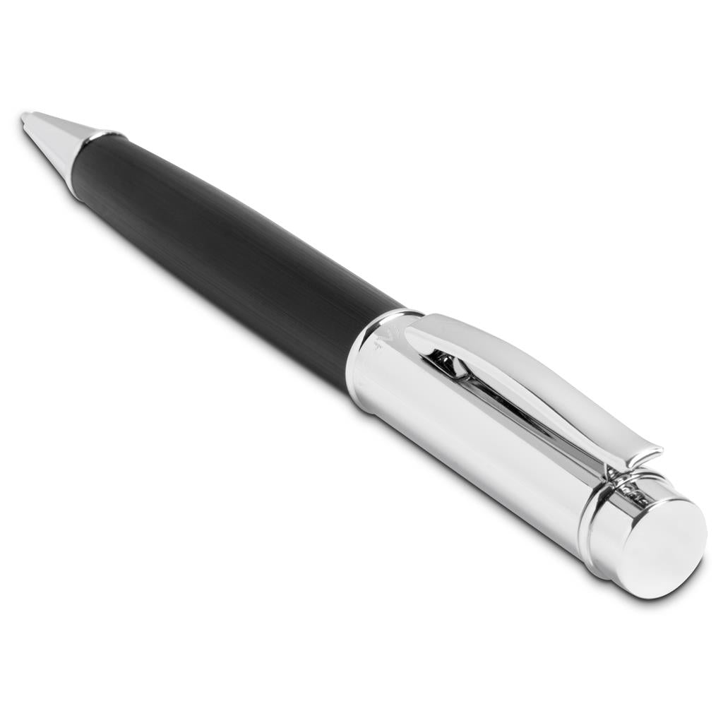 Alex Varga Volans Ball Pen & Rollerball Set - Black