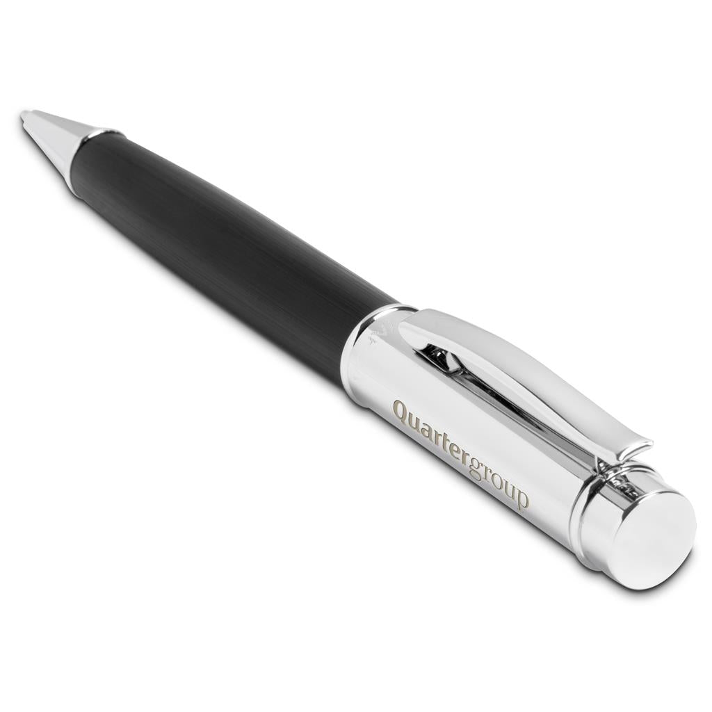 Alex Varga Volans Ball Pen & Rollerball Set - Black
