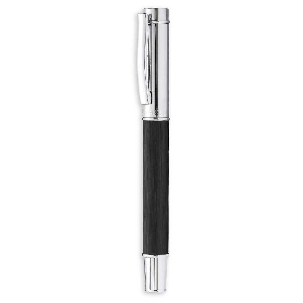 Alex Varga Volans Ball Pen & Rollerball Set - Black