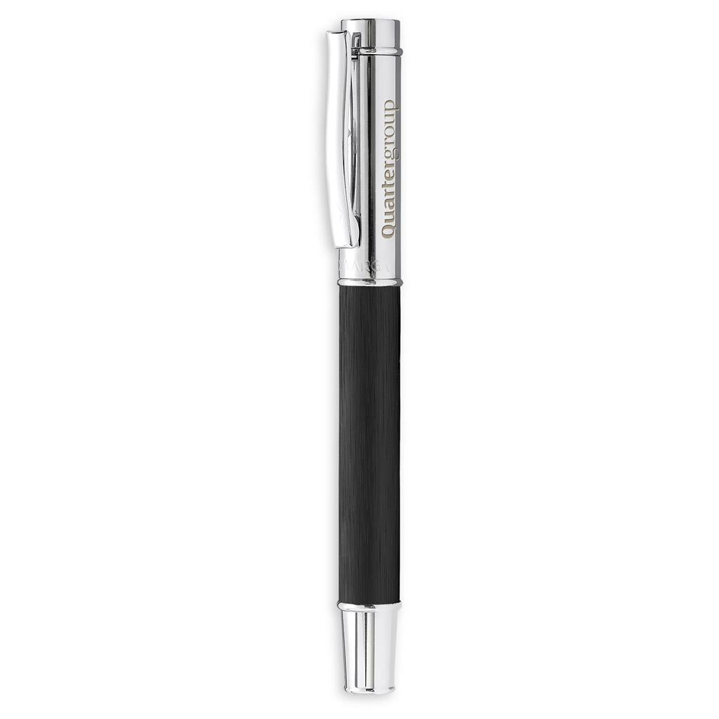 Alex Varga Volans Ball Pen & Rollerball Set - Black