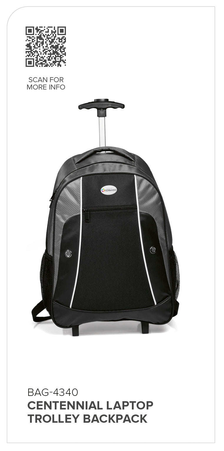 Centennial Laptop Trolley Backpack