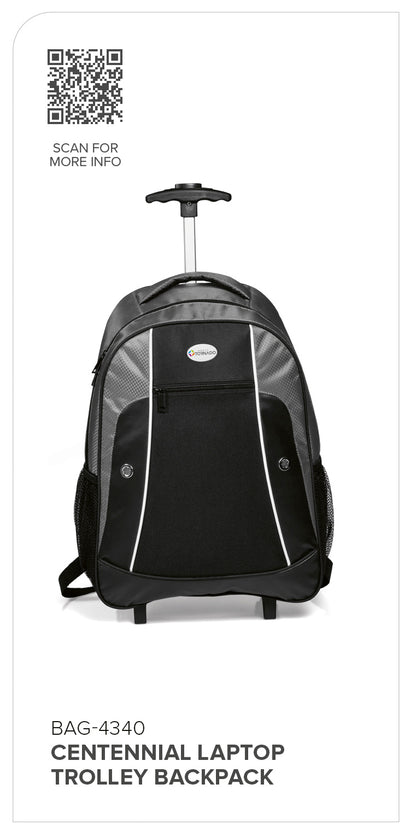 Centennial Laptop Trolley Backpack