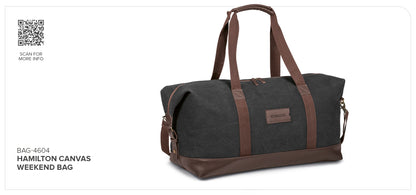 Hamilton Canvas Weekend Bag