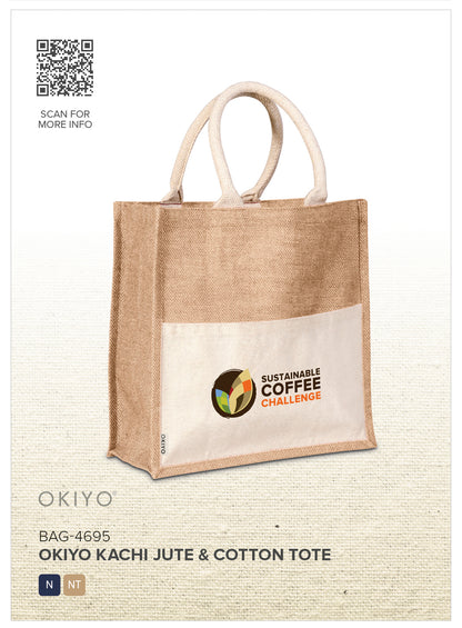 Okiyo Kachi Jute & Cotton Tote