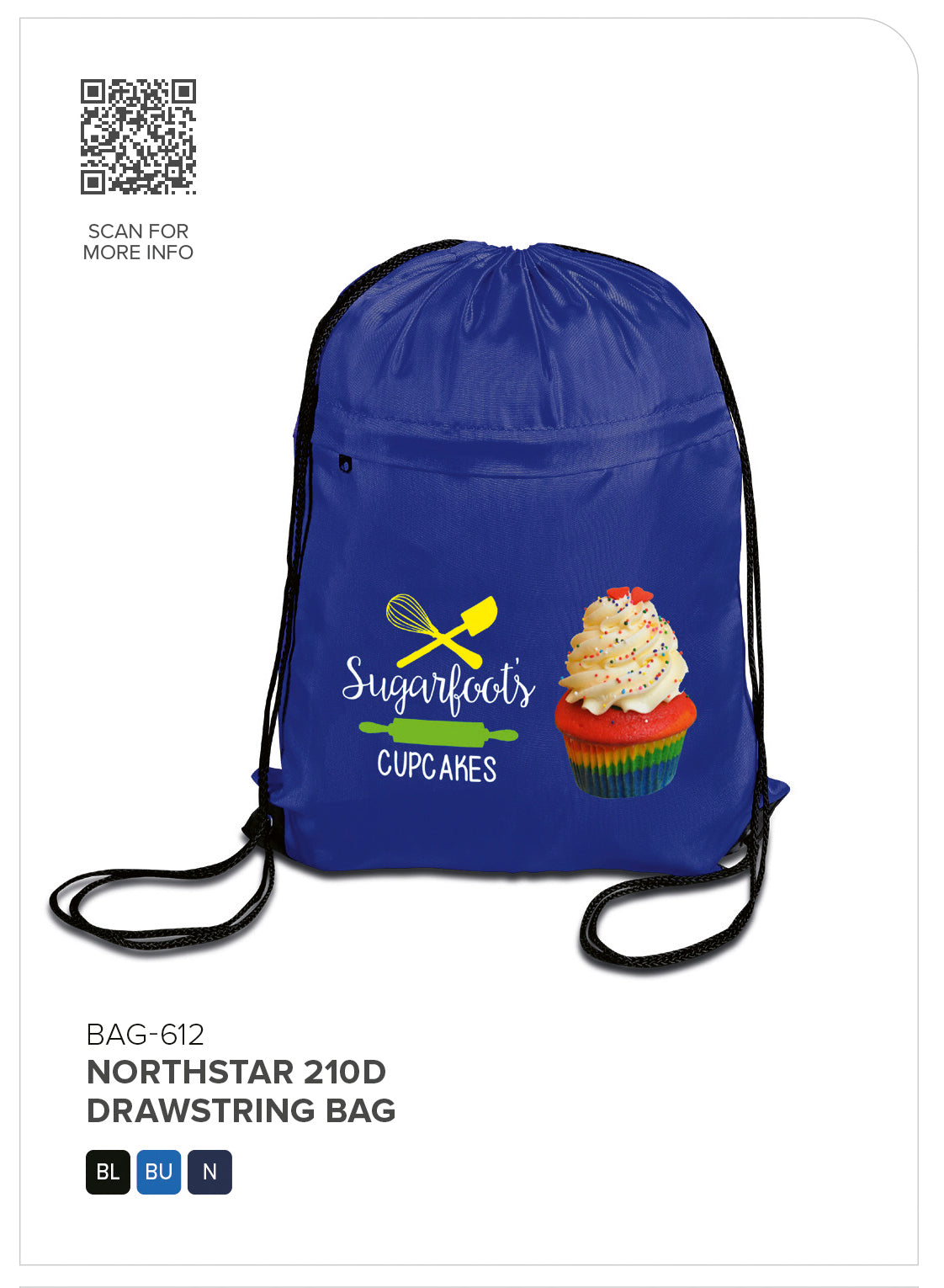 Northstar Drawstring Bag