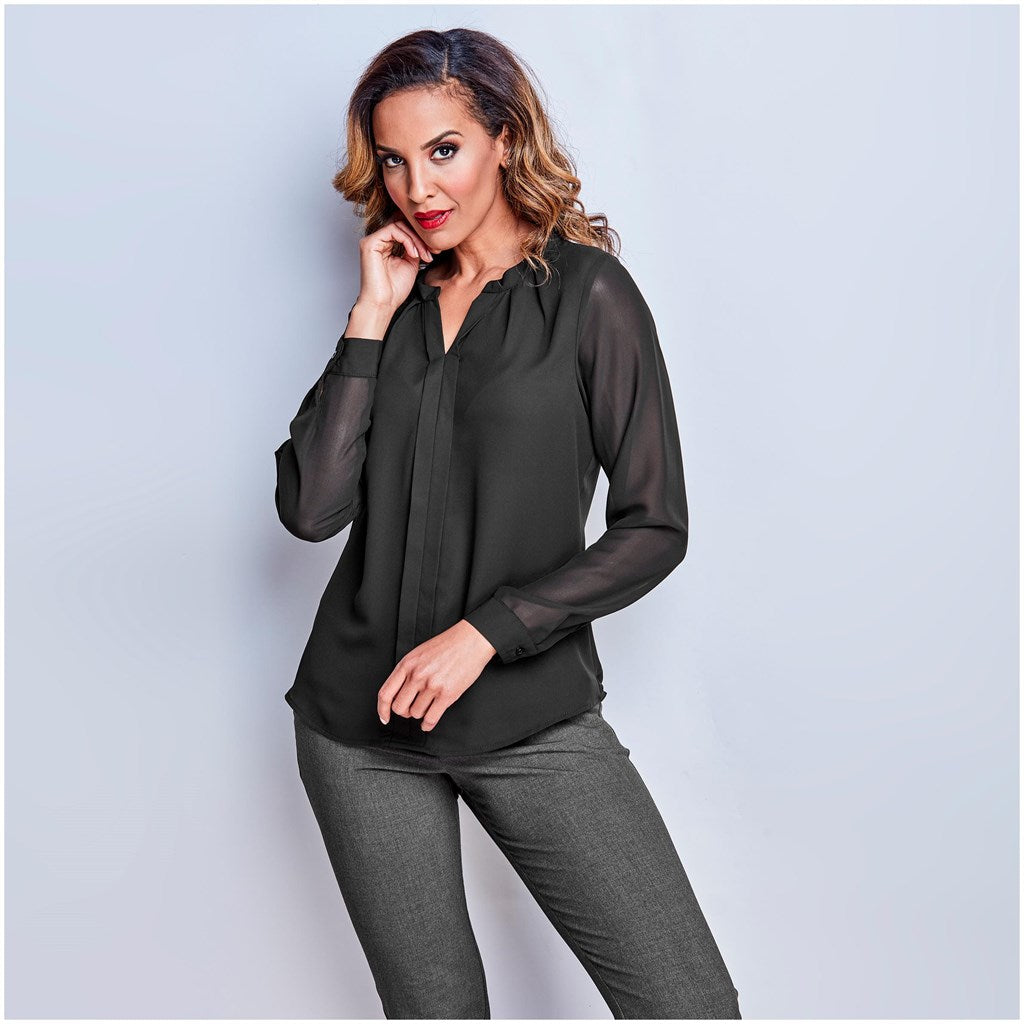 Ladies Long Sleeve Zenobia Blouse