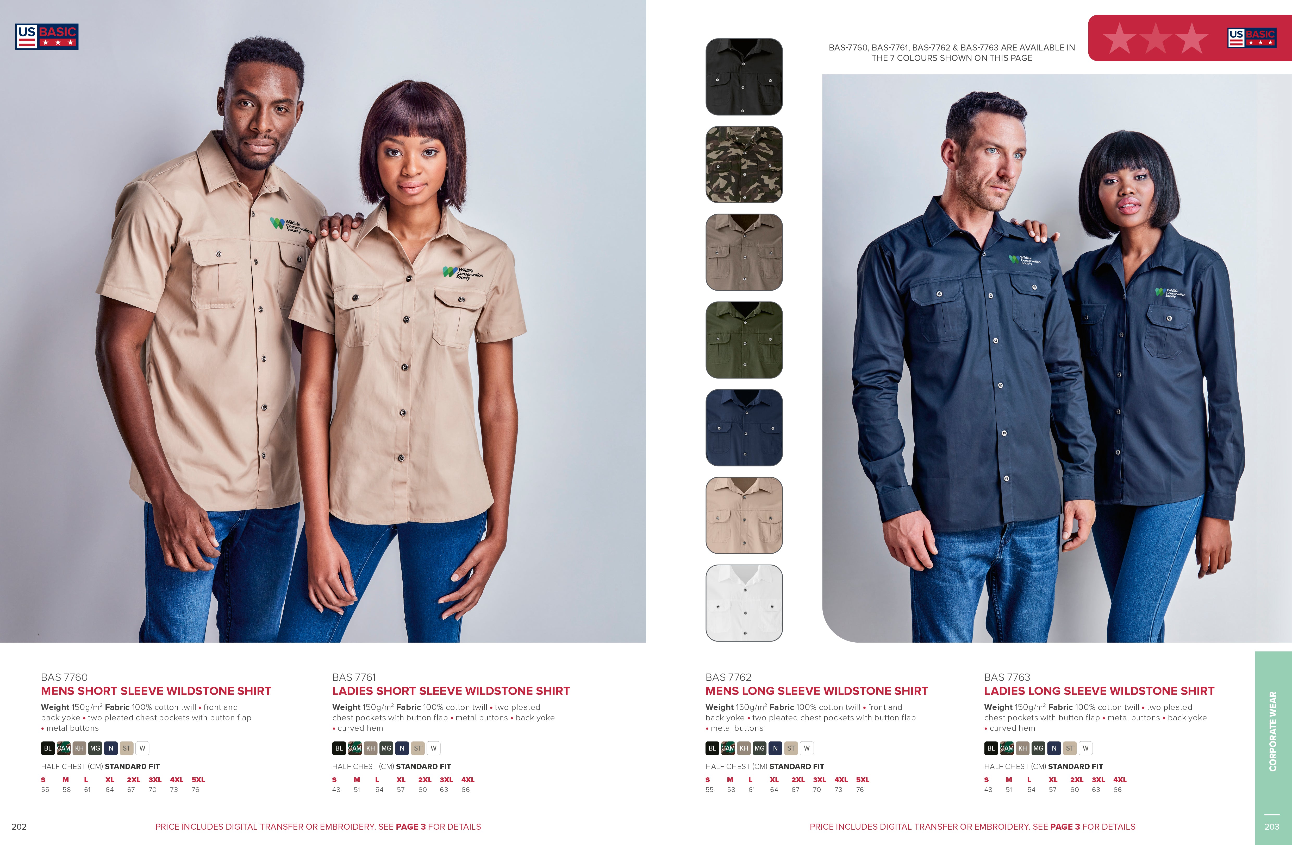 Mens Short Sleeve Wildstone Shirt