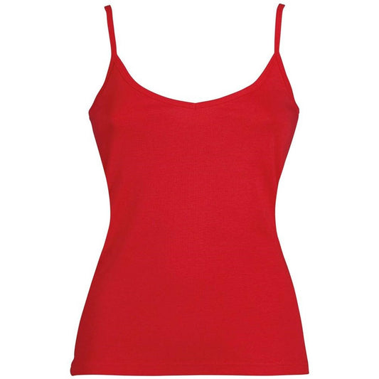 Ladies Lanai Spaghetti Top - Red