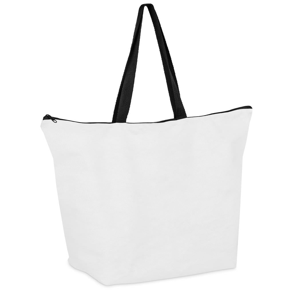 Hoppla Skyline Recycled PET Stitch-Bond Shopper With Zip