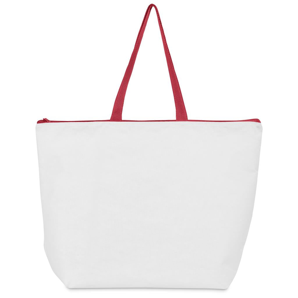 Hoppla Skyline Recycled PET Stitch-Bond Shopper With Zip