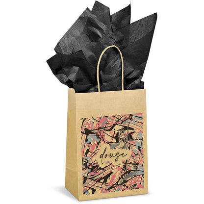 Ecological Digital Print Mini Paper Gift Bag 150gsm