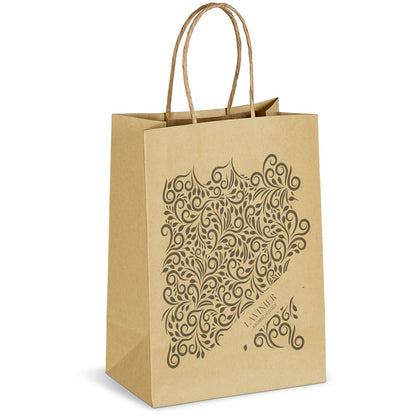 Ecological Digital Print Mini Paper Gift Bag 150gsm