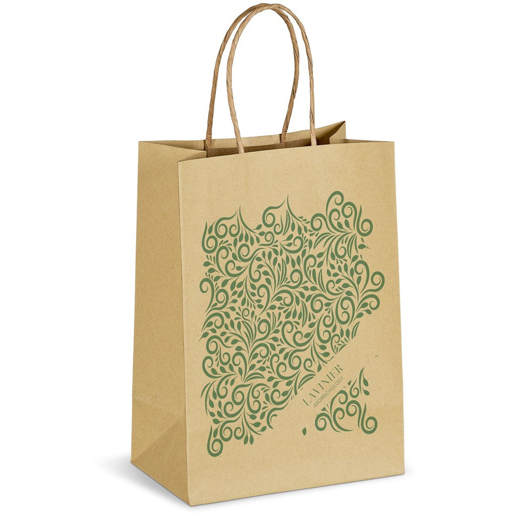 Ecological Digital Print Mini Paper Gift Bag 150gsm