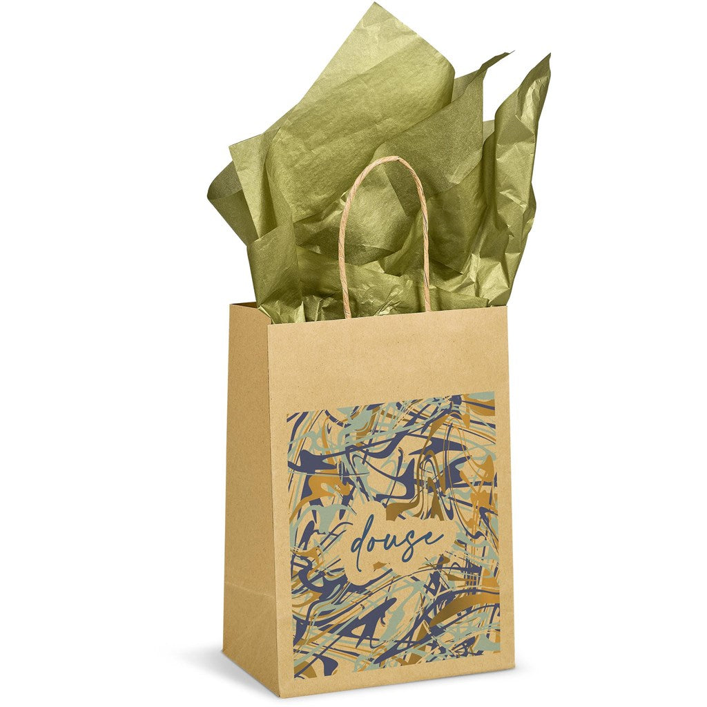 Ecological Digital Print Mini Paper Gift Bag 150gsm