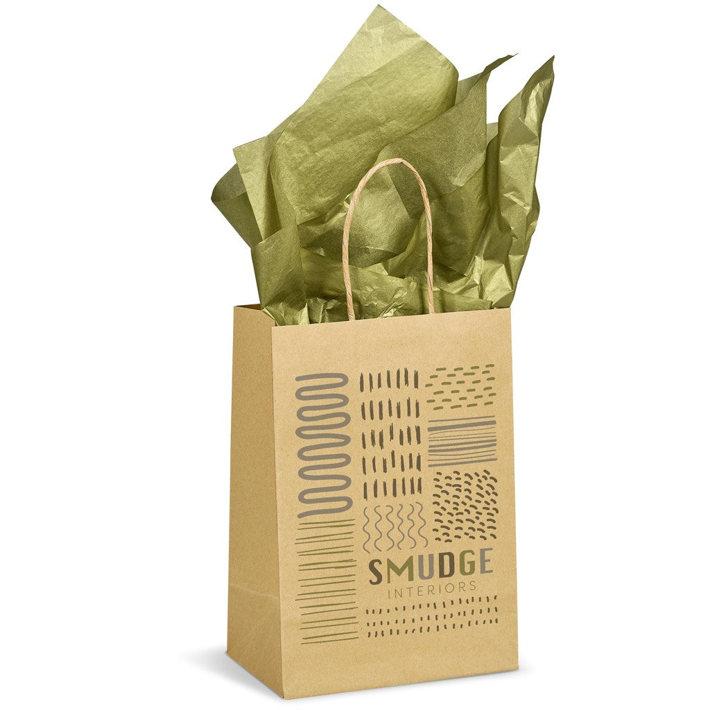 Ecological Digital Print Mini Paper Gift Bag 150gsm