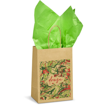 Ecological Digital Print Mini Paper Gift Bag 150gsm