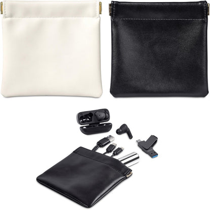 Eva & Elm Plush PU Tech & Accessory Pouch