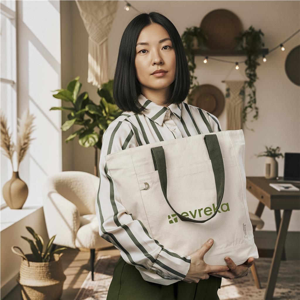 Okiyo Tansu Recycled Canvas Conference Tote