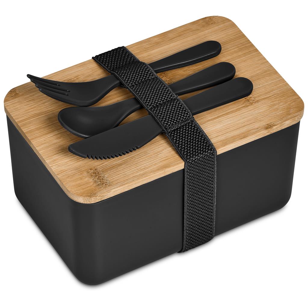 Okiyo Pasuta Recycled Plastic & Bamboo Lunch Box