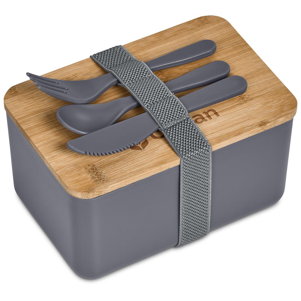 Okiyo Pasuta Recycled Plastic & Bamboo Lunch Box