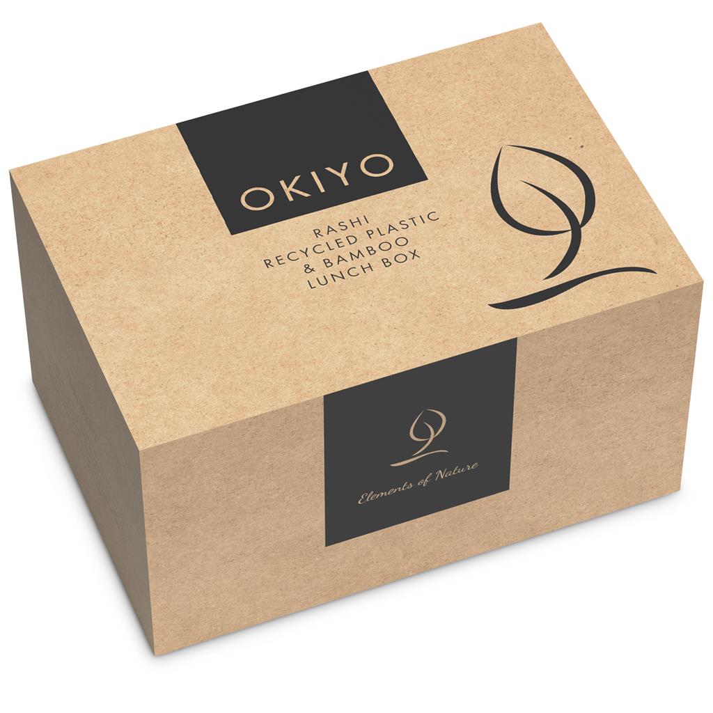 Okiyo Pasuta Recycled Plastic & Bamboo Lunch Box