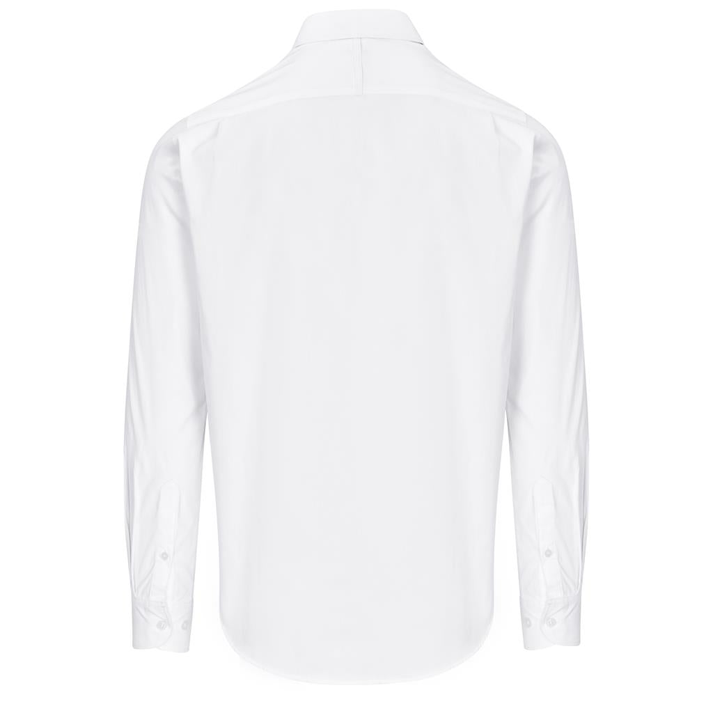 Mens Long Sleeve Brushed Cotton Twill Moderna Shirt