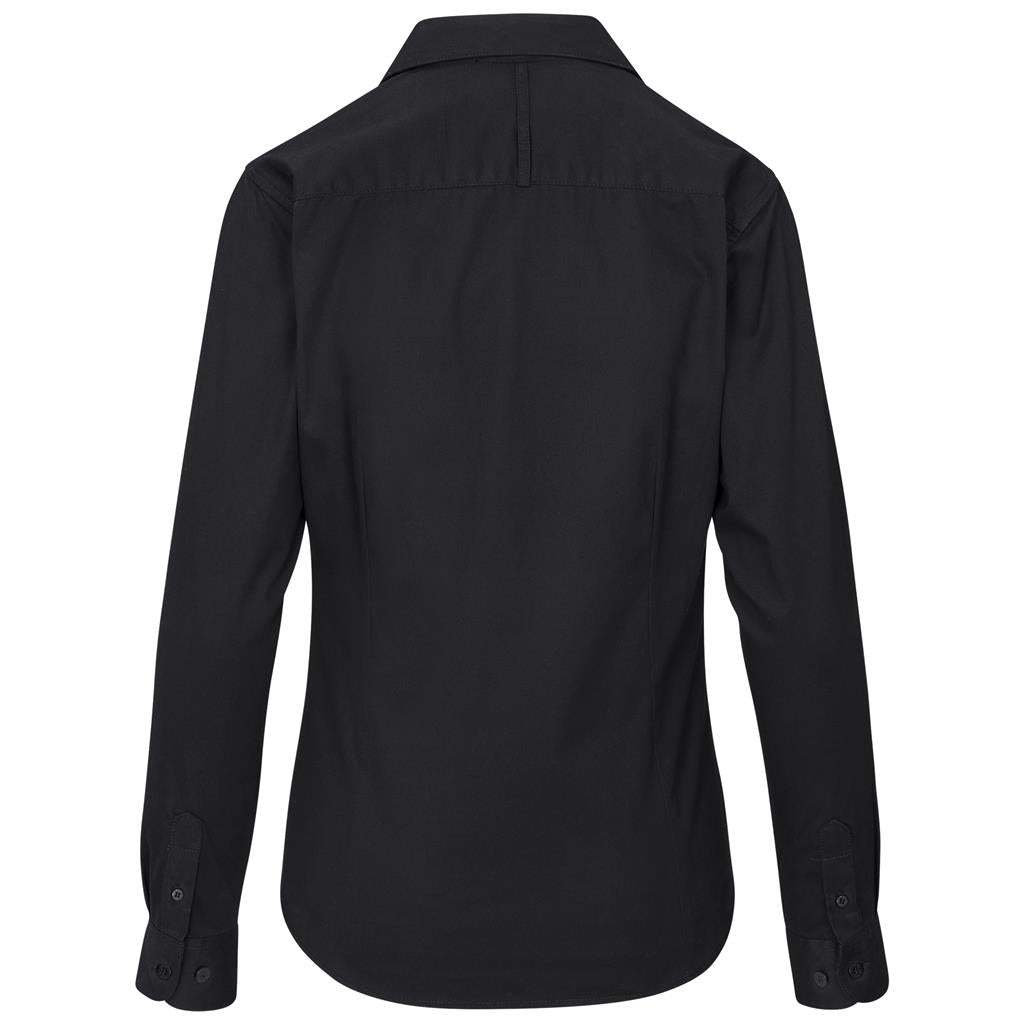 Ladies Long Sleeve Cotton Twill Moderna Shirt