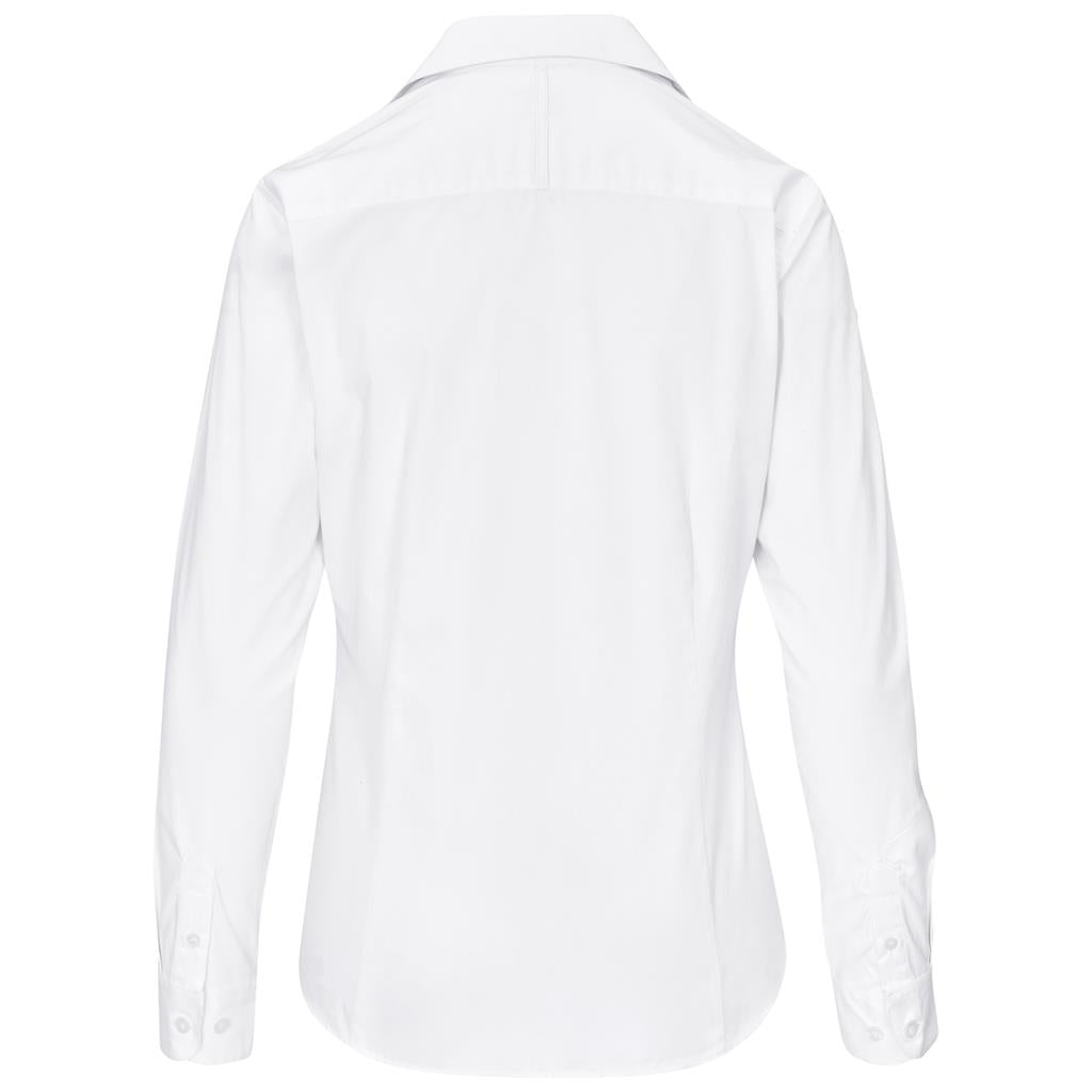 Ladies Long Sleeve Cotton Twill Moderna Shirt