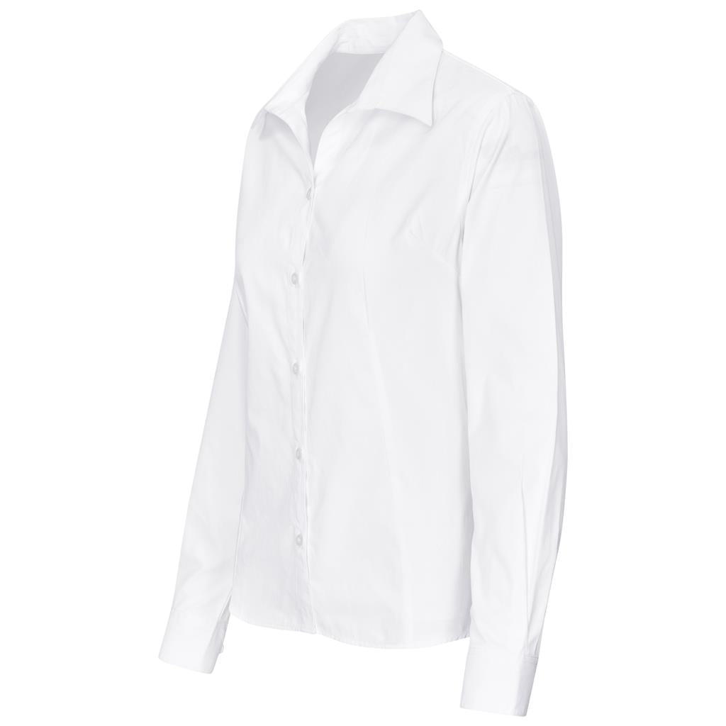 Ladies Long Sleeve Cotton Twill Moderna Shirt
