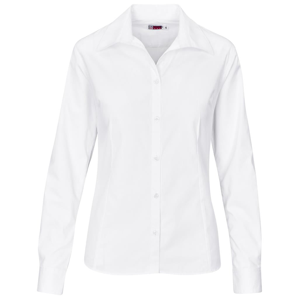Ladies Long Sleeve Cotton Twill Moderna Shirt