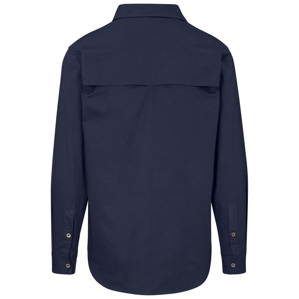 Mens Long Sleeve Mawenzi Twill Shirt