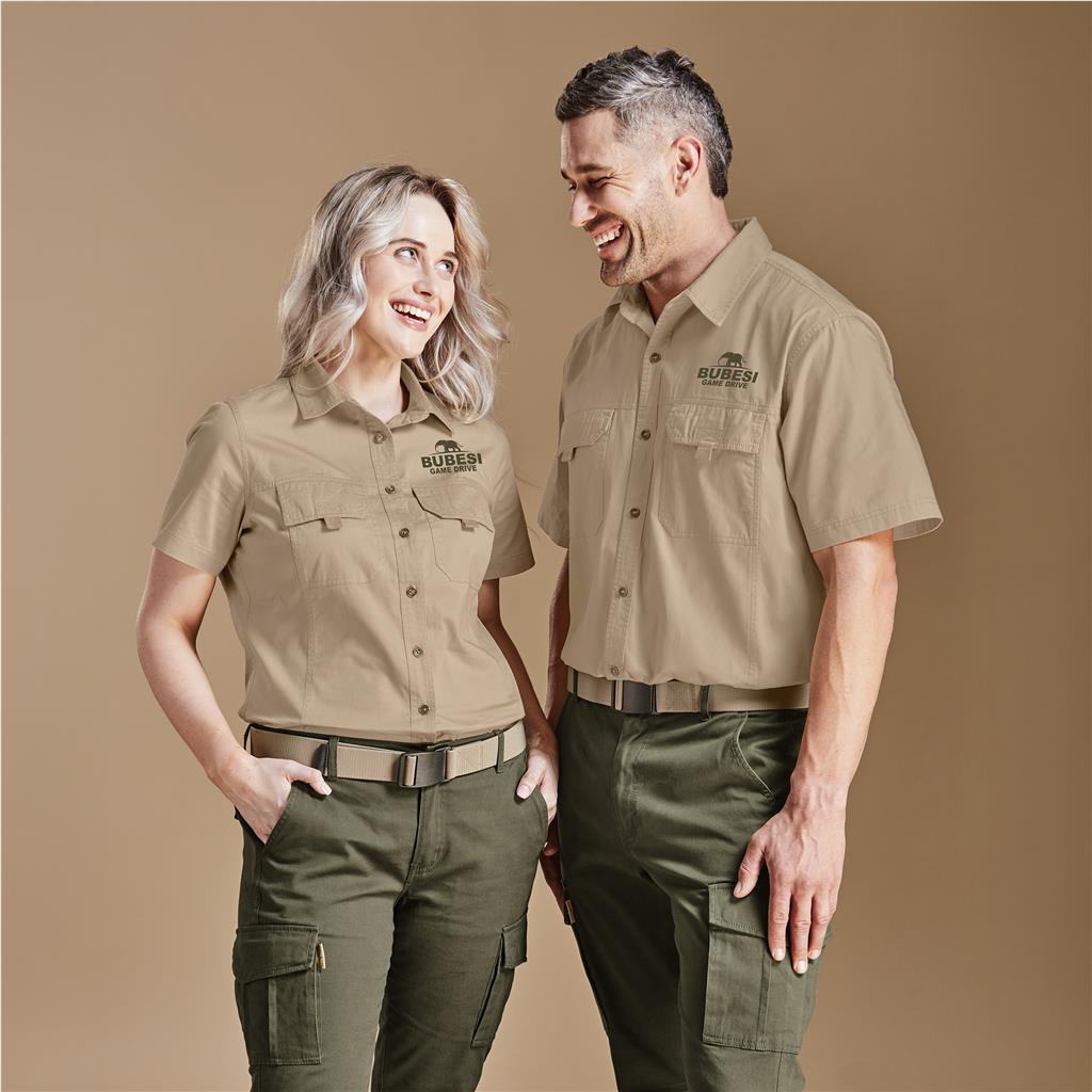 Ladies Short Sleeve Mawenzi Twill Shirt