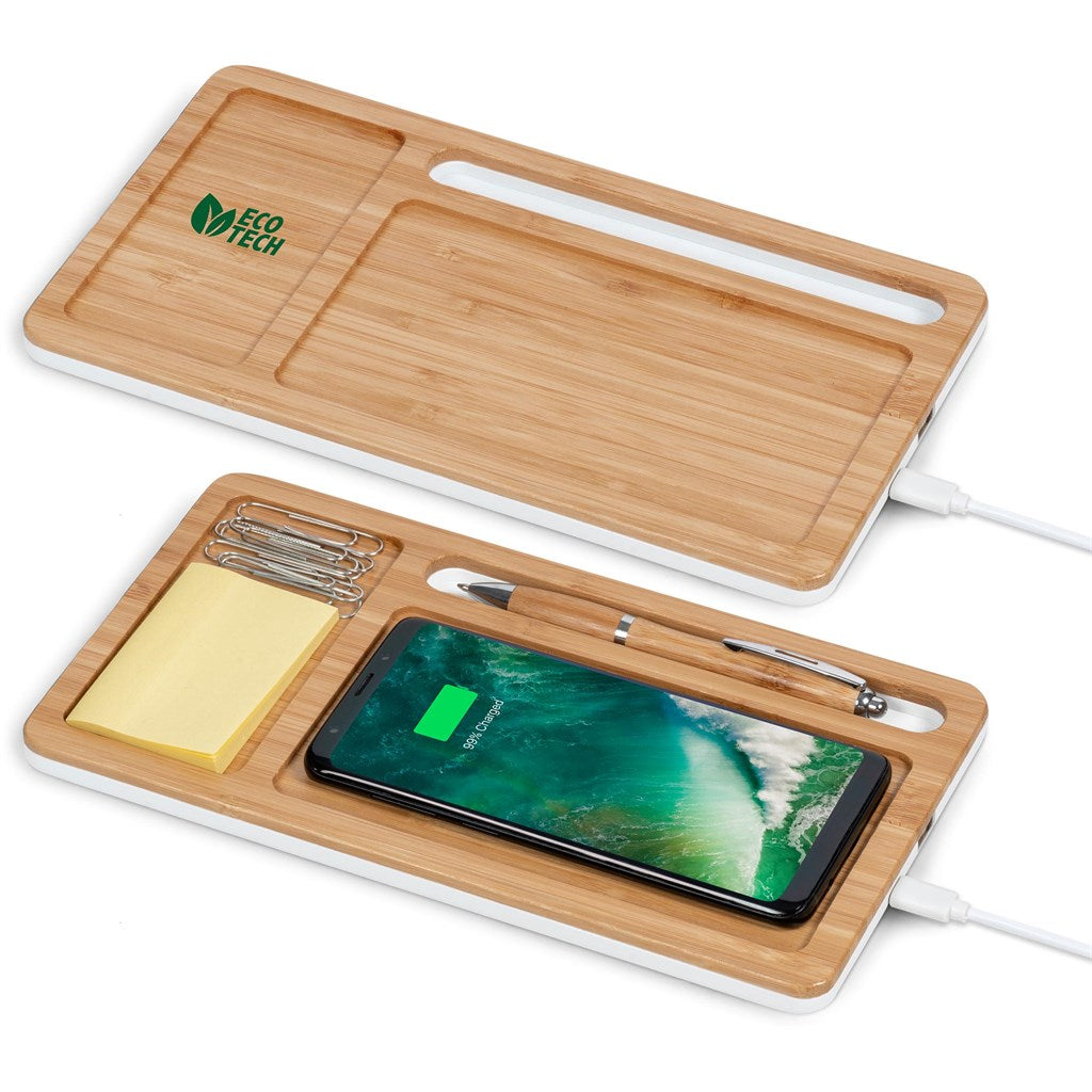 Okiyo Musen Desk Organiser with Wireless Charger