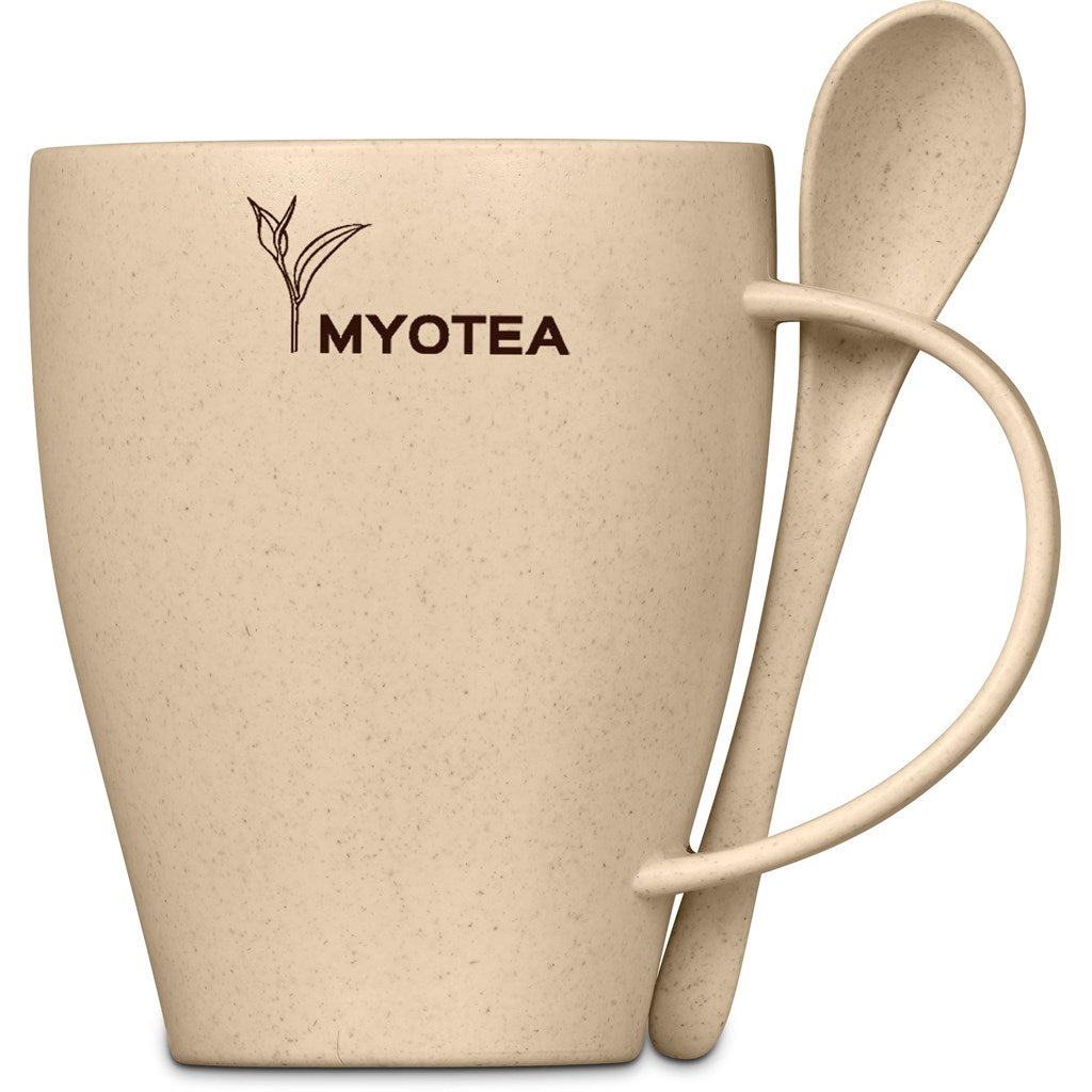 Okiyo Kawai Wheat Straw Mug Set - 350ml