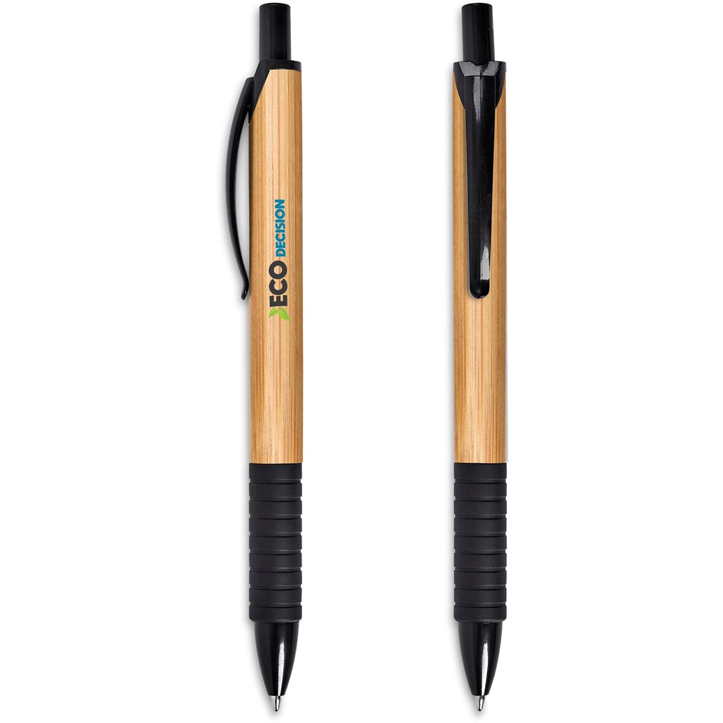 Okiyo Sora Bamboo Ball Pen - Black