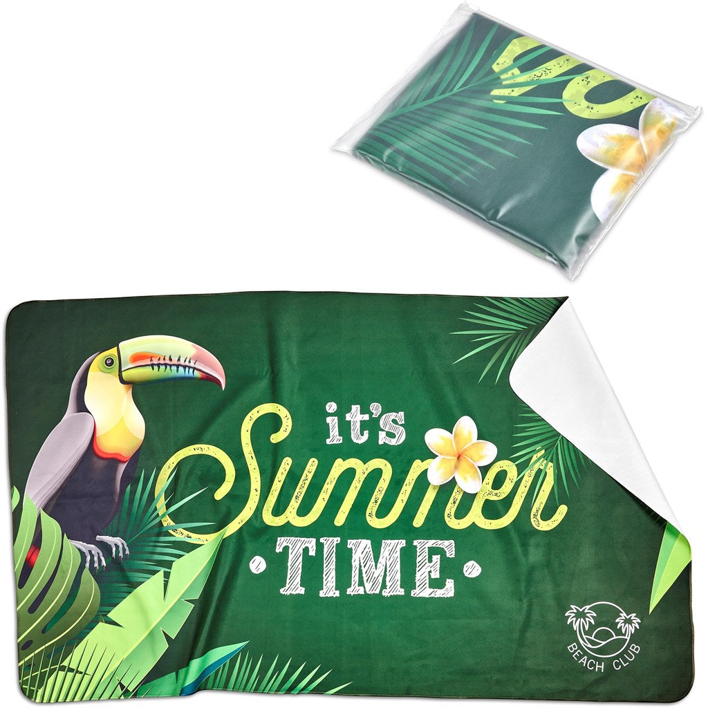 Pre-Printed Sample Hoppla Hula Beach Towel - Single Sided Branding